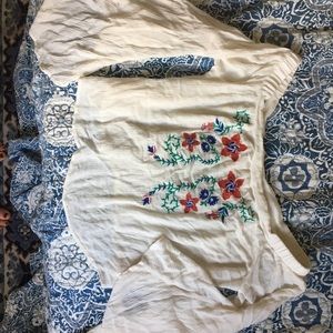 Boho flower shirt